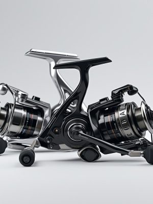 deluxe professional spinning reel set